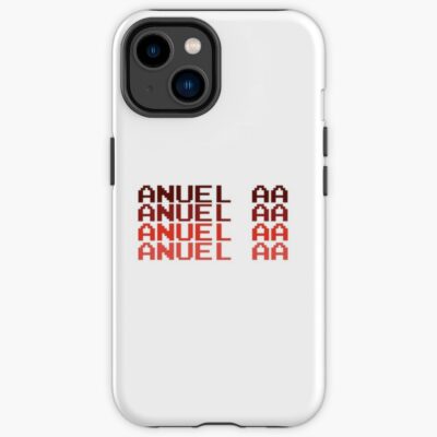 Red Anuel Aa Logo Iphone Case Official Anuel AA Merch