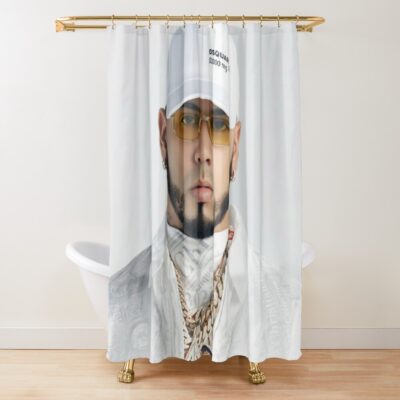 Top Design Personalized Fit For Case Sticker Phone Wallet Mask Pin Button. Shower Curtain Official Anuel AA Merch