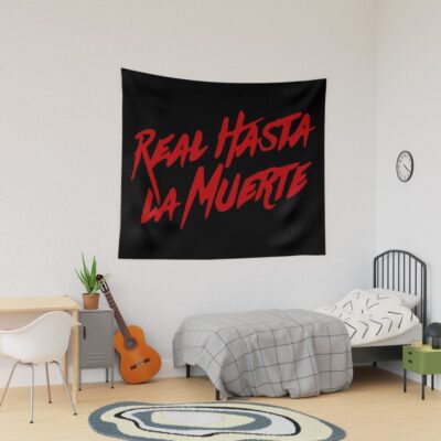Real Hasta La Muerte Tapestry Official Anuel AA Merch